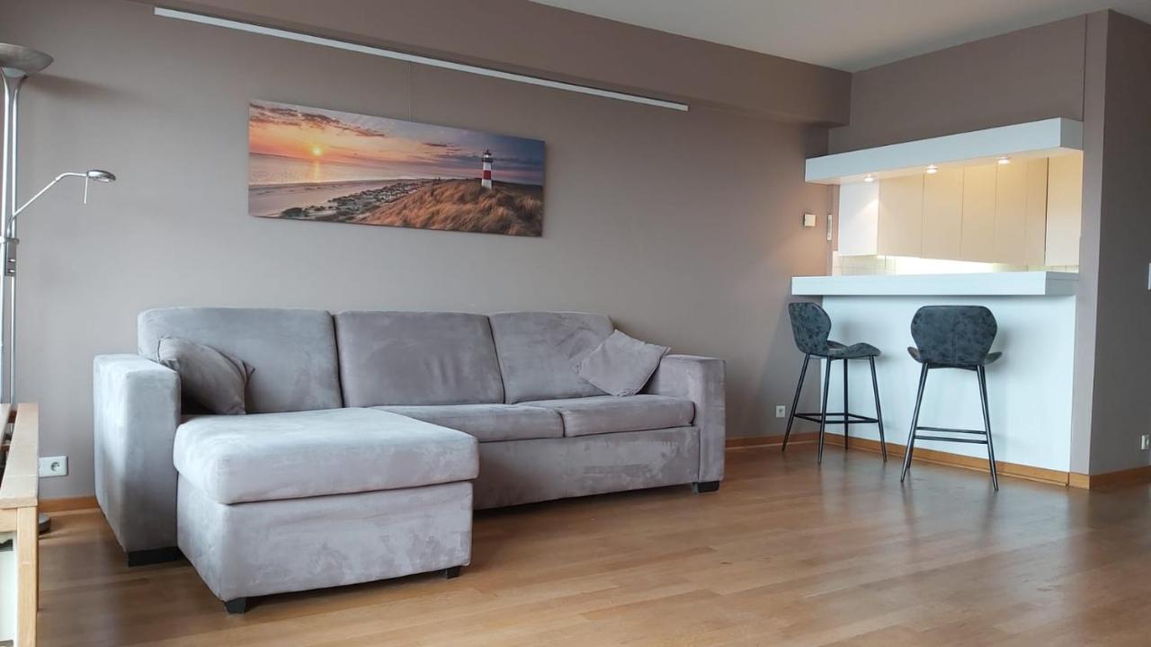 Appartement Met Zeezicht Op Het Van Bunnenplein Кнокке-Хейст Экстерьер фото